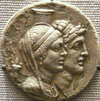 Alexander I Balas and Kleopatra Thea, Seleucid King and queen ca. 150-146 BCE, The British Museum, London